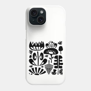 Scandi Flowers Phone Case