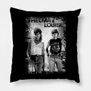 Thelma & Louise // Vintage Style Design Pillow