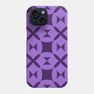 Purple Indiana Patchwork Pattern Phone Case