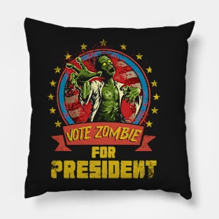 Vote Zombie for President Pillow