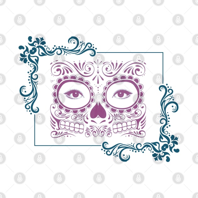 Day of the Dead Beauty Eyes by Mazzlo Shop