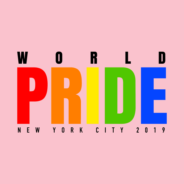 World Pride Shirt (New York City 2019) by interbasket