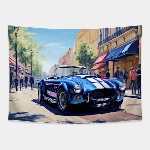 Cobra Avenue Tapestry by DeVerviers