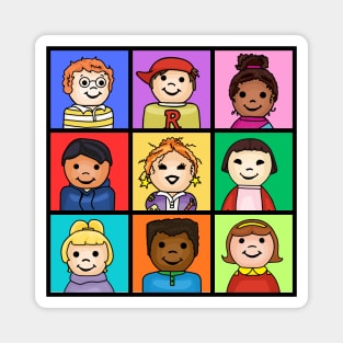 Little Magic School Bus Class Photo Magnet