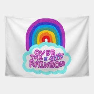 over the rainbow Tapestry