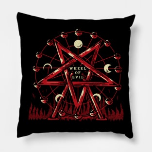 Wheel of Evil Pillow