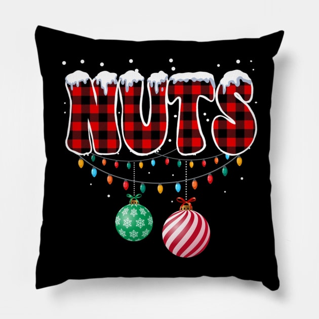 Chest Nuts Christmas Matching Couple Chestnuts Pillow by fenektuserslda