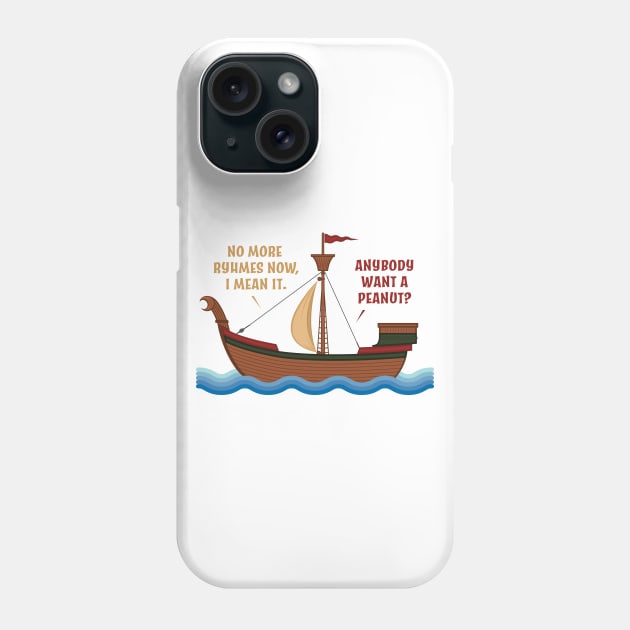 No More Rhymes Phone Case by CuriousCurios