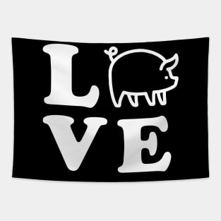 Love Pigs - Pig Tapestry