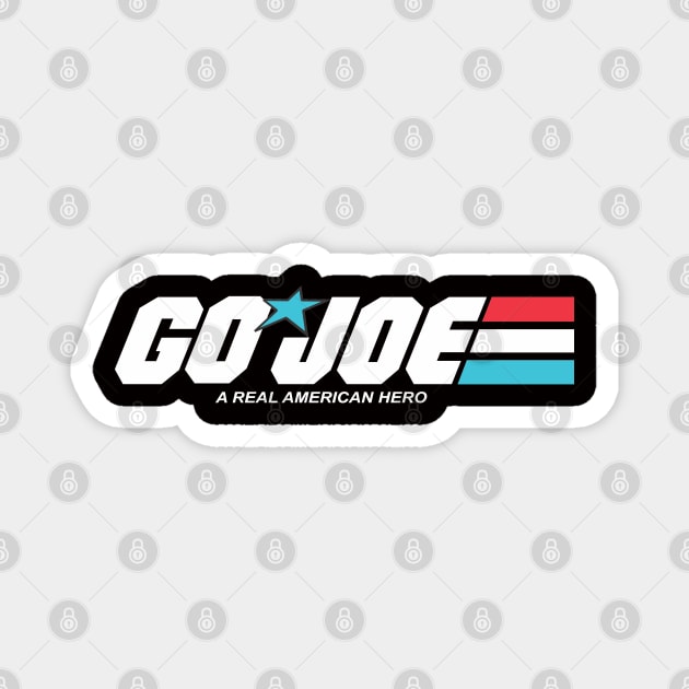 Go Joe - A Real American Hero: Biden 2020 Magnet by Buckle Up Tees