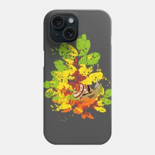 Snail On A Leaf Phone Case
