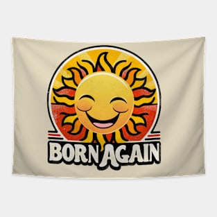 Born Again Sunshine Logo Tapestry