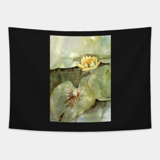 Water lily in watercolour Tapestry