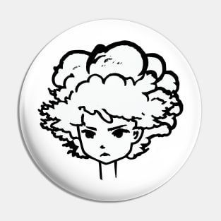 Cloudy mind Pin