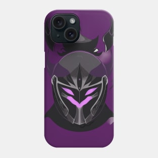 dark roman helmet Phone Case