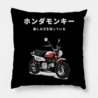 Japanese Honda Monkey Dark edition Pillow