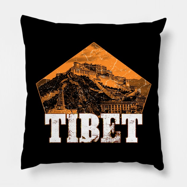 Tibet Pillow by Mila46