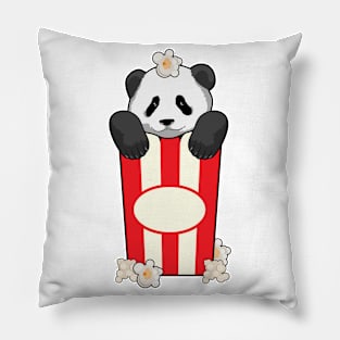 Panda with Popcorn Pillow