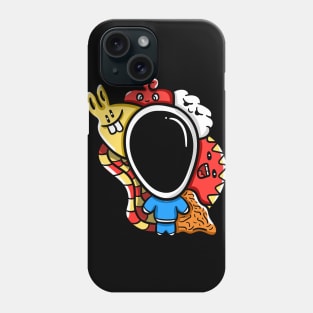 Alien Monster Doodle Phone Case