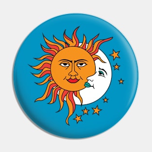 Sun and Moon Pin