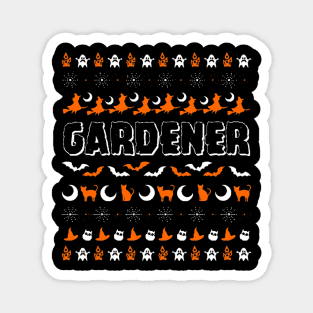 Gardener Ugly Halloween T-shirt Magnet