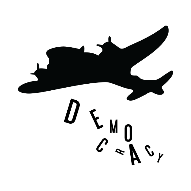Aircraft bomber democracy politics design by Avion
