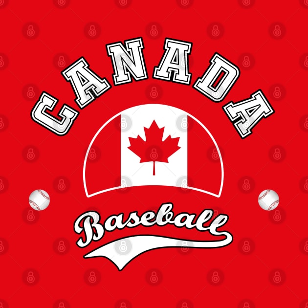 Canada Baseball Team by CulturedVisuals