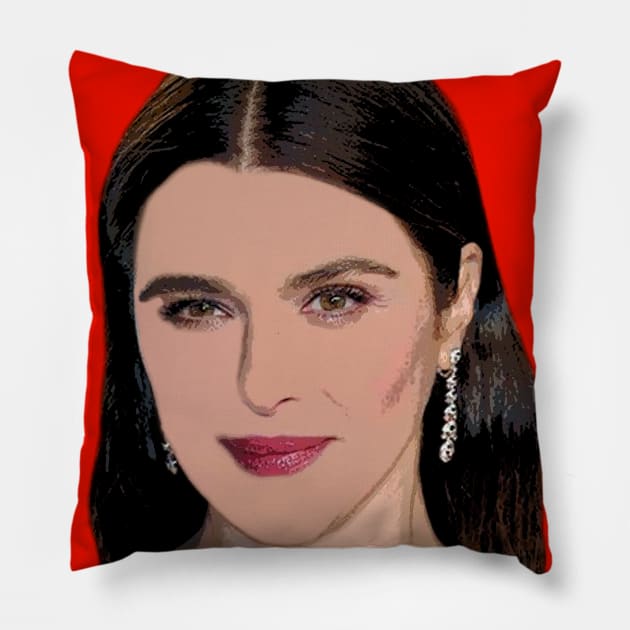 Rachel Weisz Pillow by oryan80