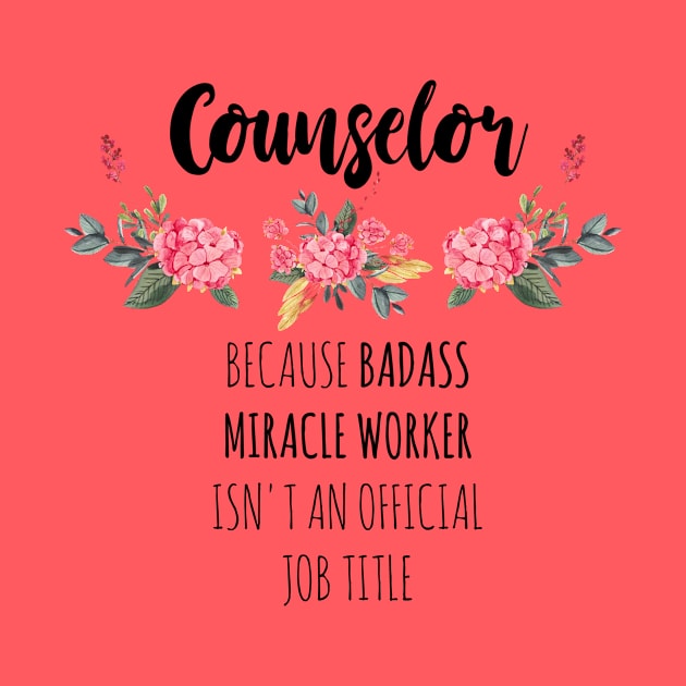 Counselor Gift Therapist Funny by Suchmugs