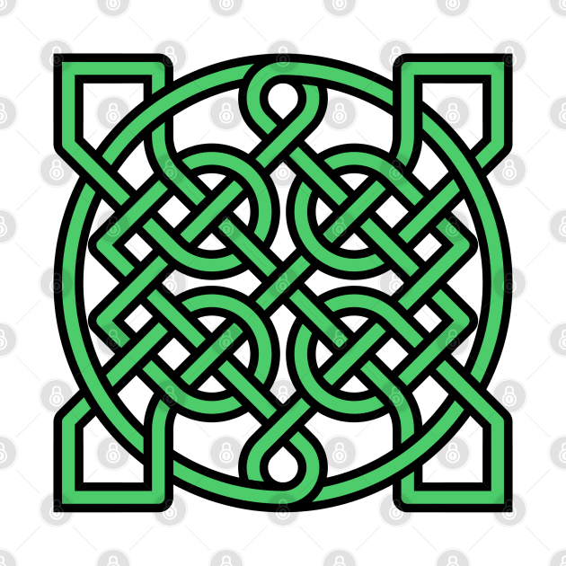 Celtic Ornamental Knot Geometric Design 1 by taiche