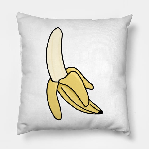 Banana Pillow by Reeseworks