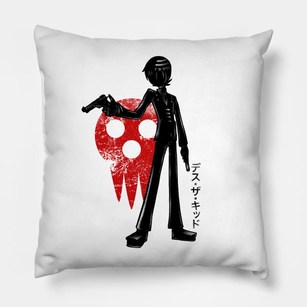 Cosmic Death Kid Pillow by FanFreak