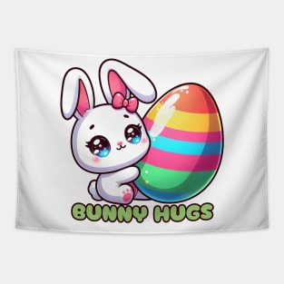 Big Hug? Little Bunny Loves Easter Eggs! Tapestry