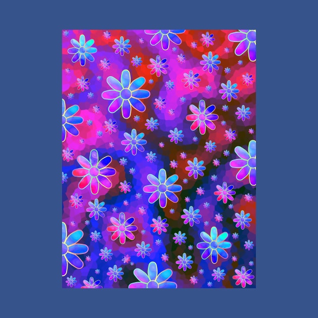 Floral Fantasy Abstract by SartorisArt1