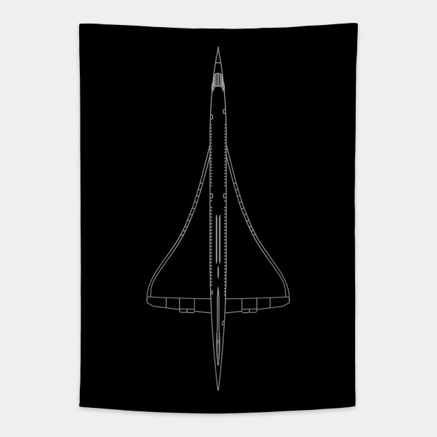 Concorde Tapestry by BeesTeez