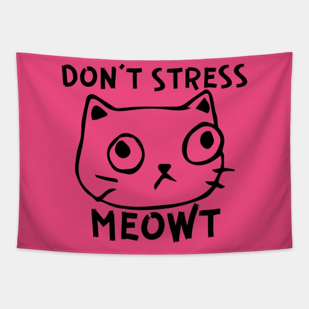 my cat is stressed - cat symptoms Tapestry by UltraPod