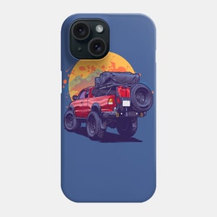 Adventure Car Illustration Phone Case