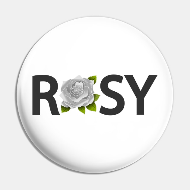 Rosy typography design Pin by DinaShalash