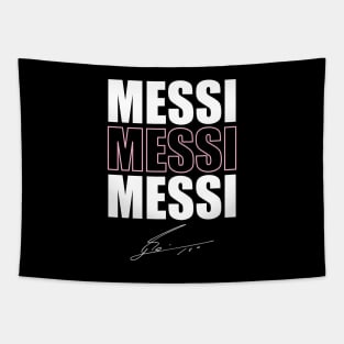 Leo Messi In Inter Miami Tapestry