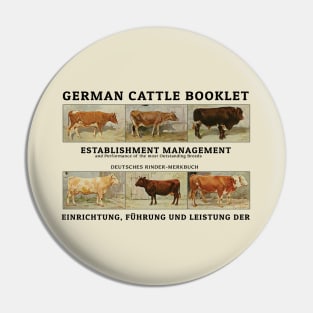 Vintage German Cow Pin