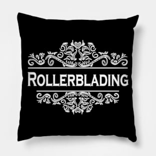 Sports Rollerblading Pillow