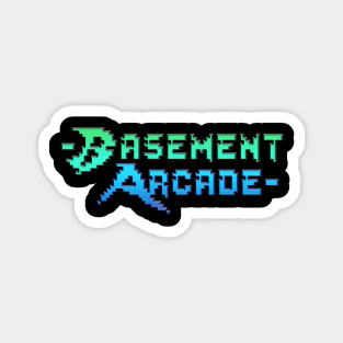 Basement Arcade Logo (Text Only) Magnet