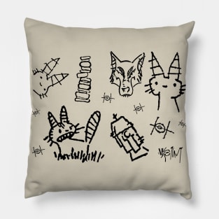 sabine wren's lothal sketches Pillow