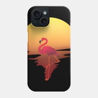 Flamingo Sunset Phone Case