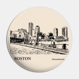 Boston - Massachusetts Pin