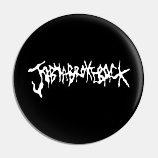 JOB4ABROKEBACK LOGO Pin