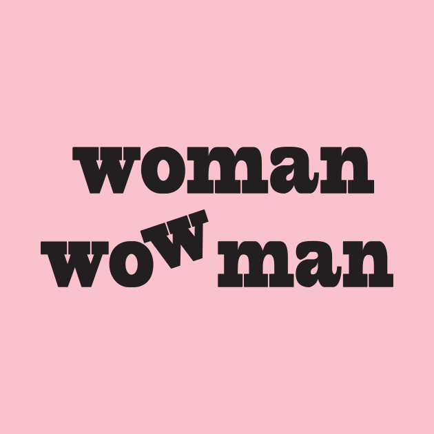 woman wow man by elmirana