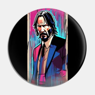 John Wick Comic book style_003 Pin