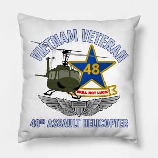 Vietnam Veteran - 48th Assault Helicopter Pillow