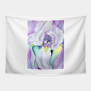 Georgia O'Keeffe Light of Iris 1924 Art Print Flower Painting Poster Tapestry